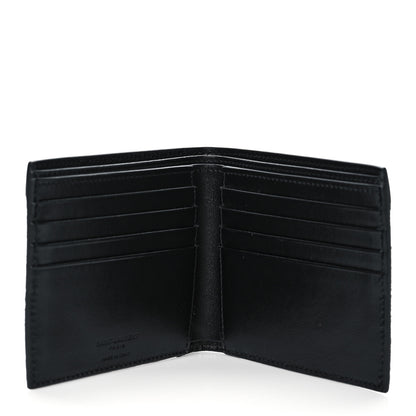 Saint Laurent Calfskin Sequin Bifold Wallet Pink 5 of 7