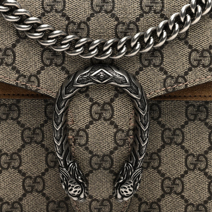 Gucci GG Supreme Monogram Small Dionysus Shoulder Bag Taupe 8 of 10