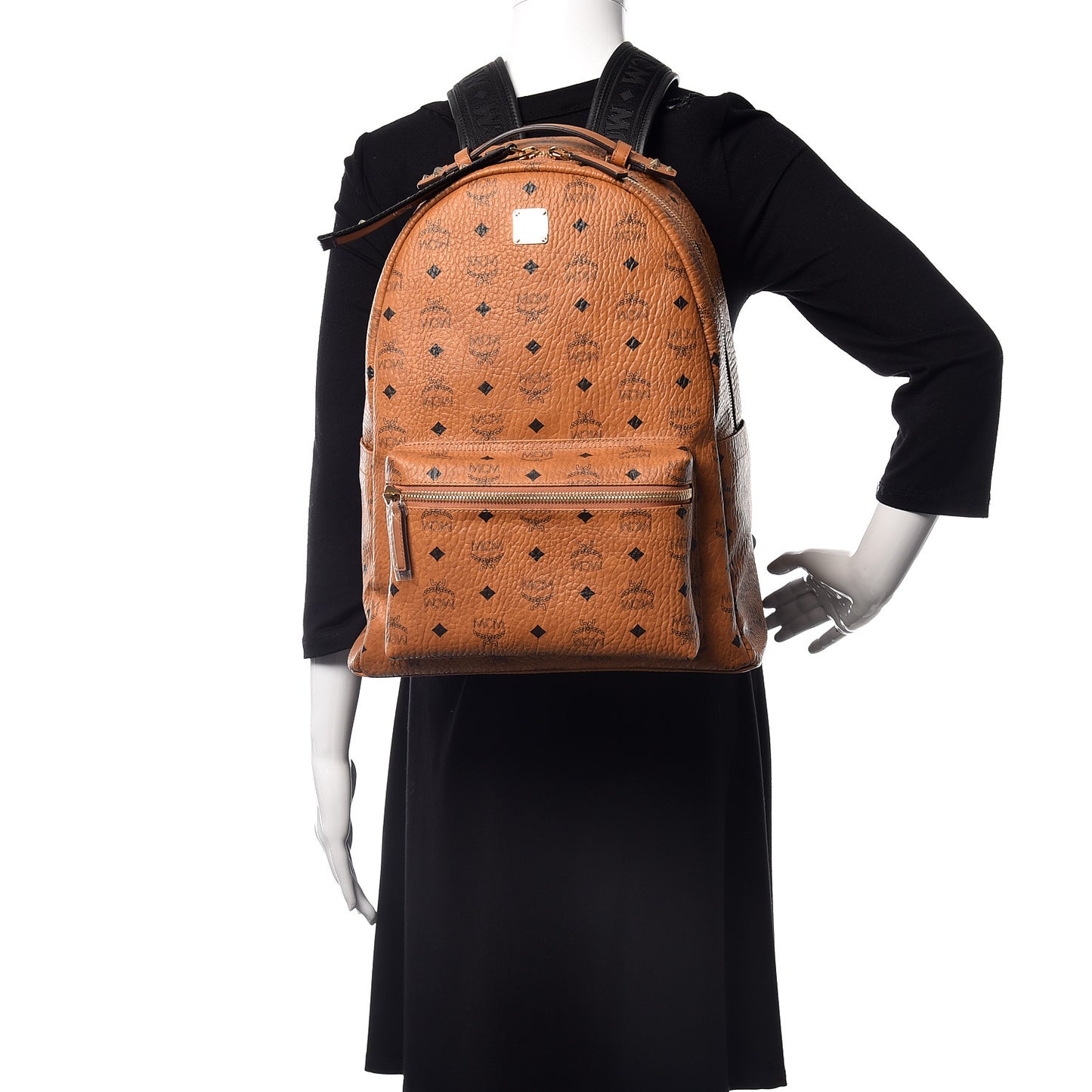 Visetos Medium Stark Backpack Cognac