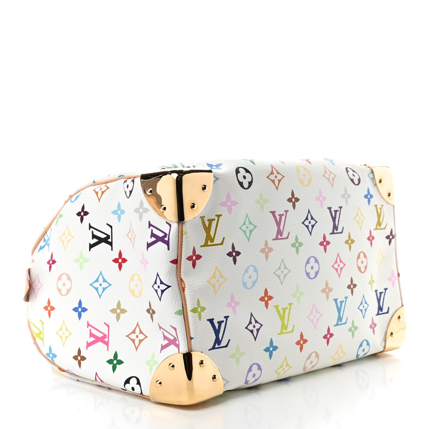 Monogram Multicolor Speedy 30 White