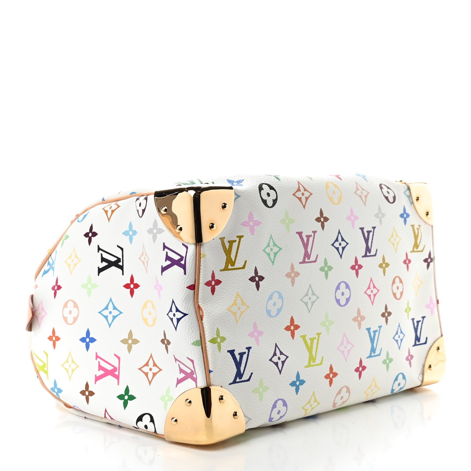 Louis Vuitton Monogram Multicolor Speedy 30 White 4 of 9