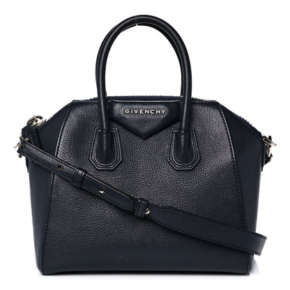Givenchy Sugar Goatskin Mini Antigona Navy 1 of 21