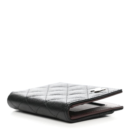 Chanel Caviar Quilted Card Holder Wallet Black 4 of 9