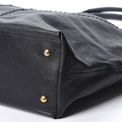 Saint Laurent Calfskin Large Neo Double Reversible Tote Black Bronze 7 of 7