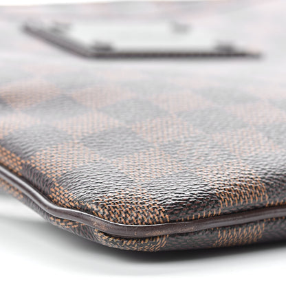 Louis Vuitton Damier Ebene Brooklyn Flat Pochette 9 of 12