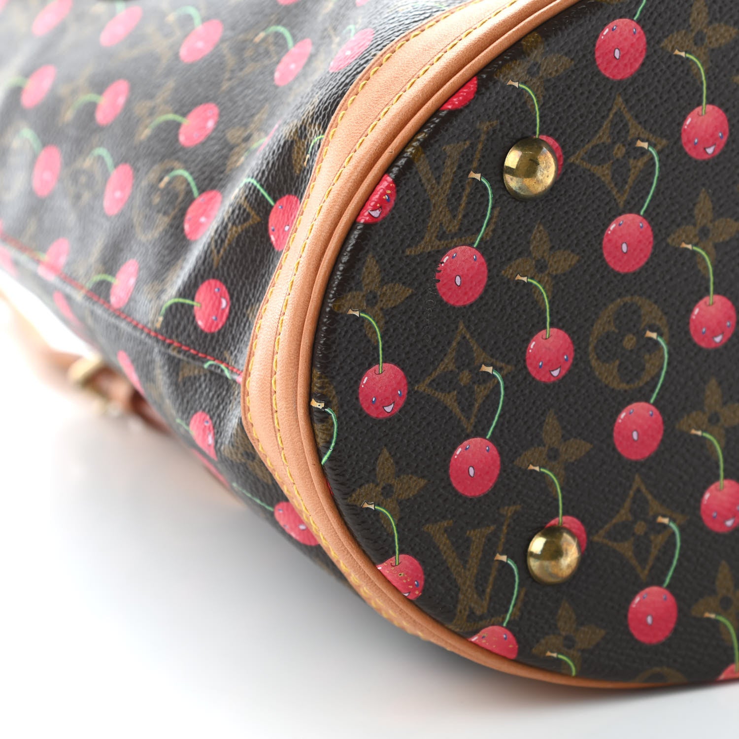 Louis Vuitton Monogram Cerises Bucket Bag 8 of 11