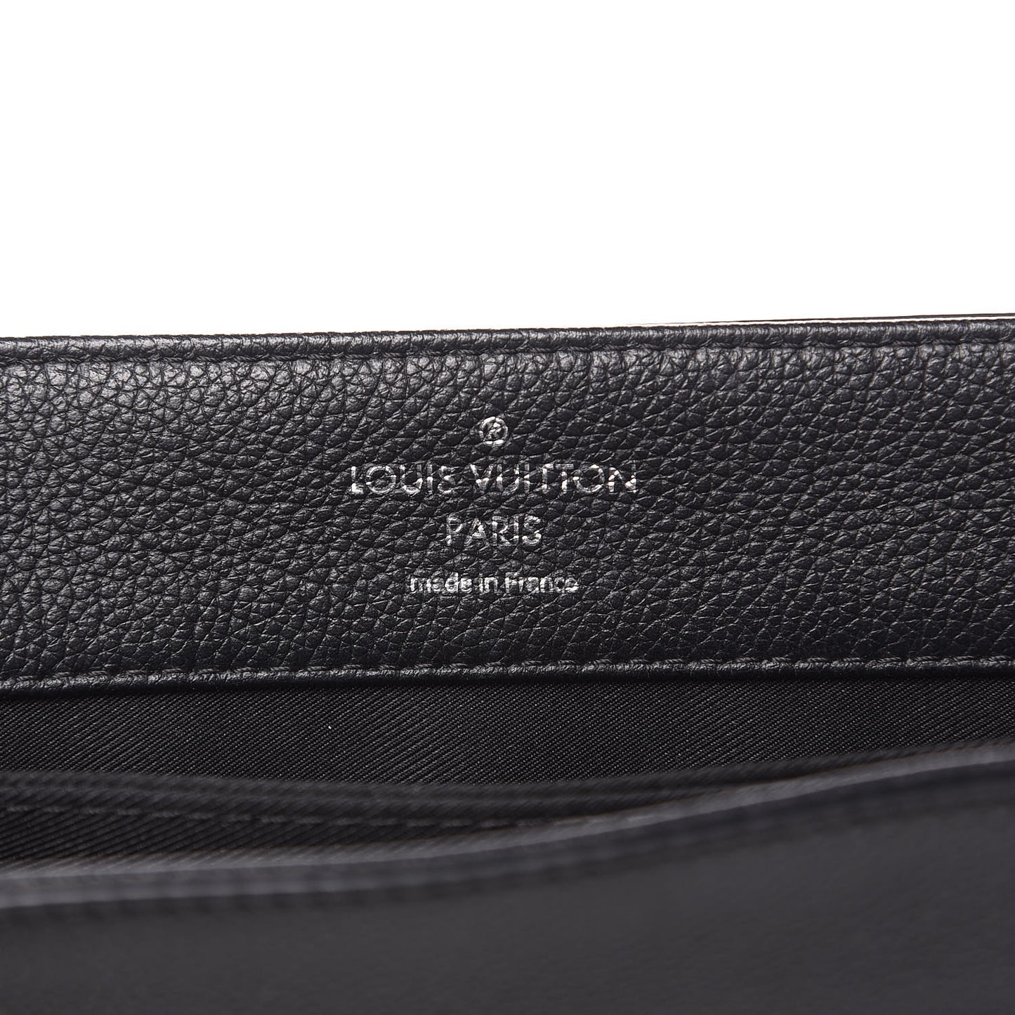Soft Calfskin Lockme II Top Handle Vanille Black