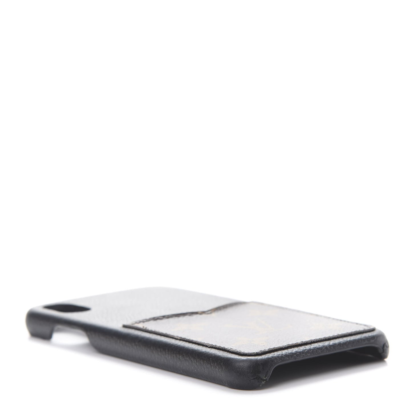 Monogram iPhone XS Max Bumper Black