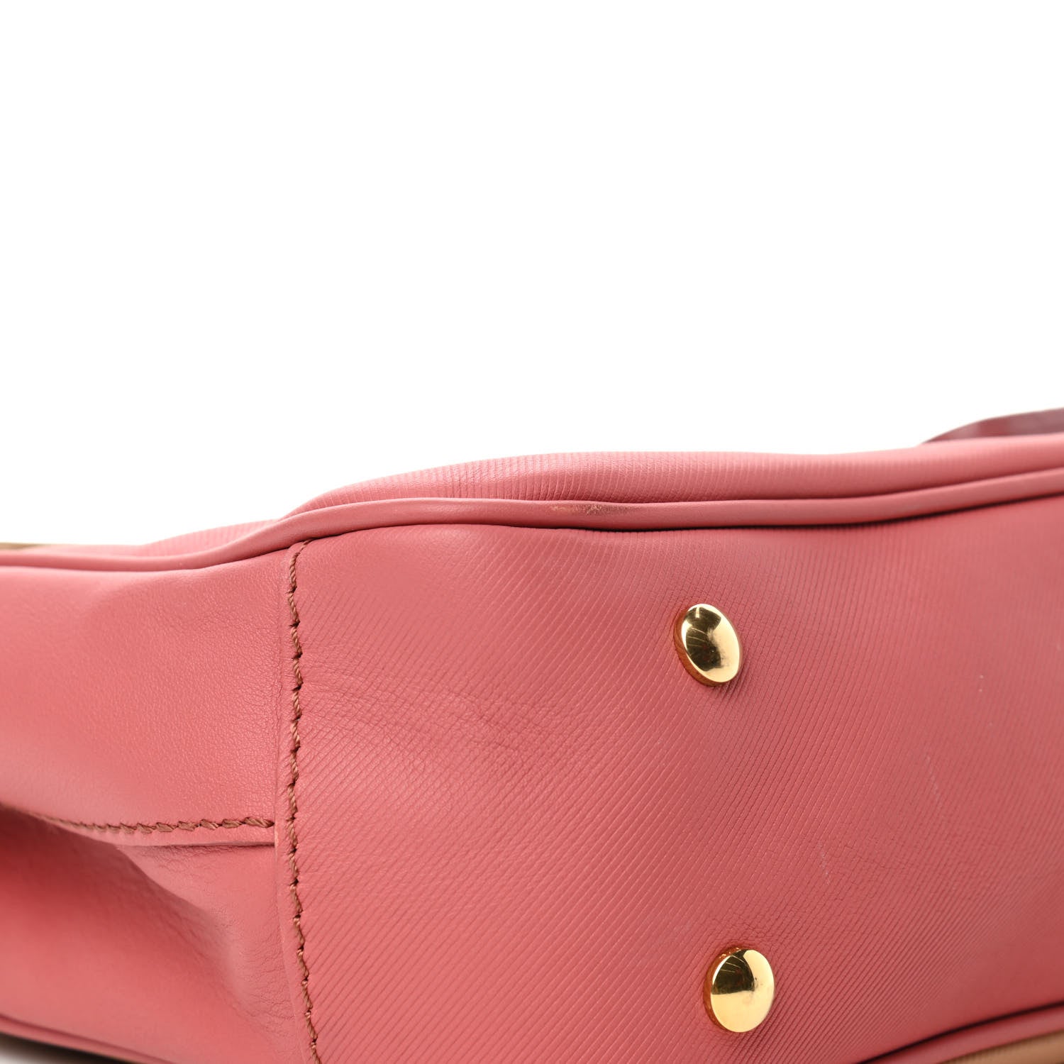 Burberry Trench Calfskin Medium DK88 Top Handle Bag Blossom Pink Pale Clementine 5 of 6