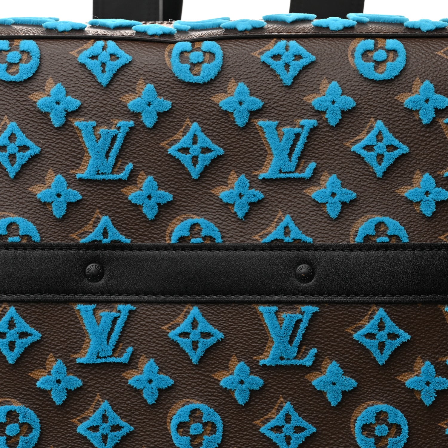 Louis Vuitton Monogram Tuffetage Soft Trunk Backpack PM Turquoise 8 of 11