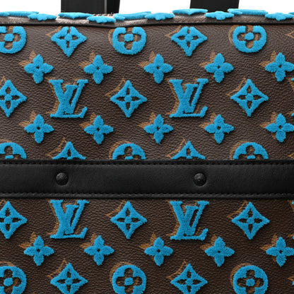 Louis Vuitton Monogram Tuffetage Soft Trunk Backpack PM Turquoise 8 of 11