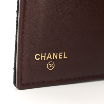 Chanel Caviar Quilted Medium Flap Wallet Black 6 of 9