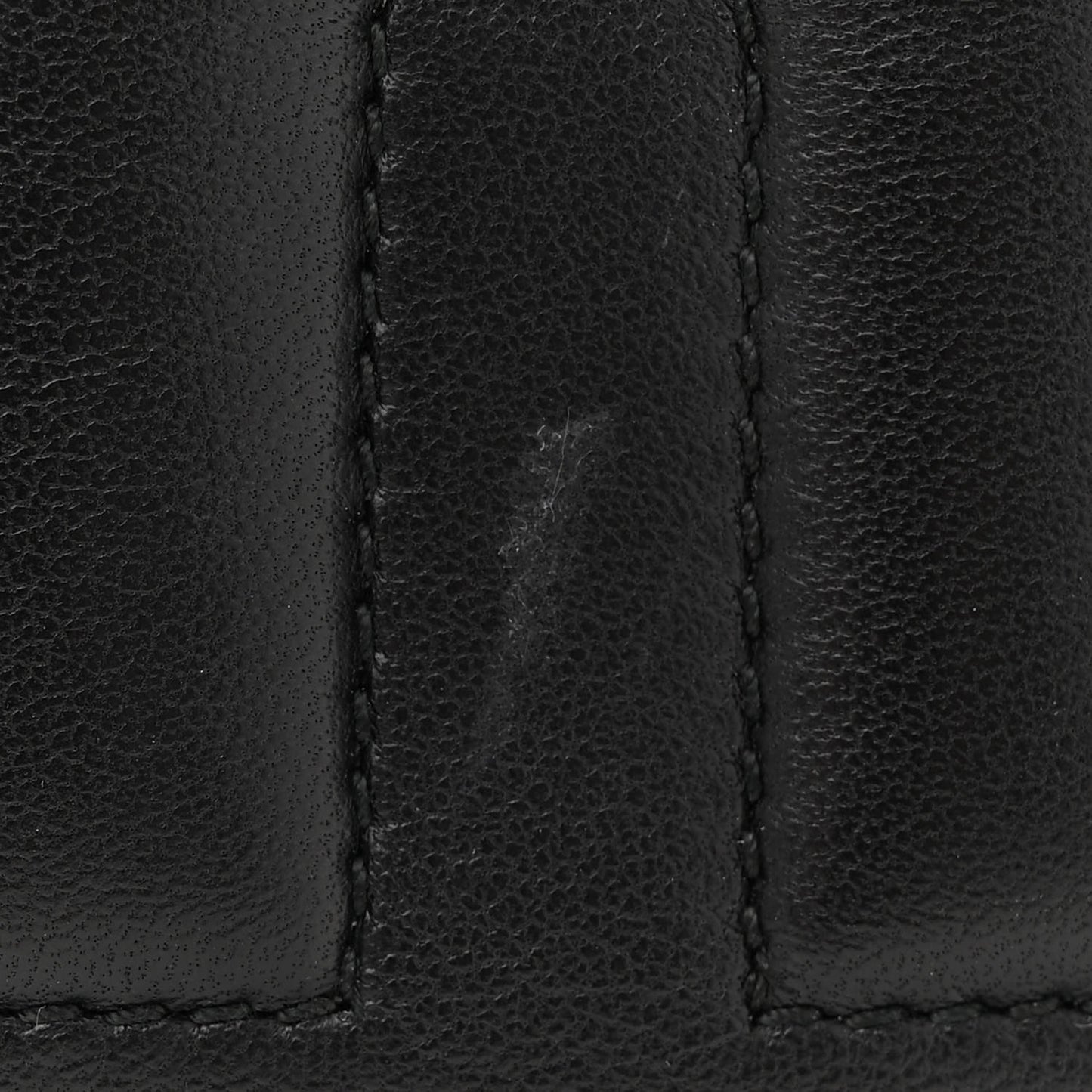 Nappa Matelasse Small Bucket Bag Black