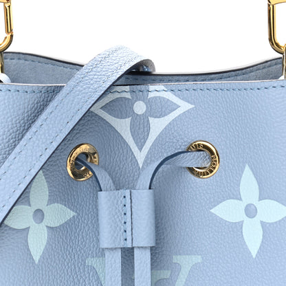 Louis Vuitton Empreinte Monogram Giant By The Pool Neonoe BB Summer Blue 8 of 11
