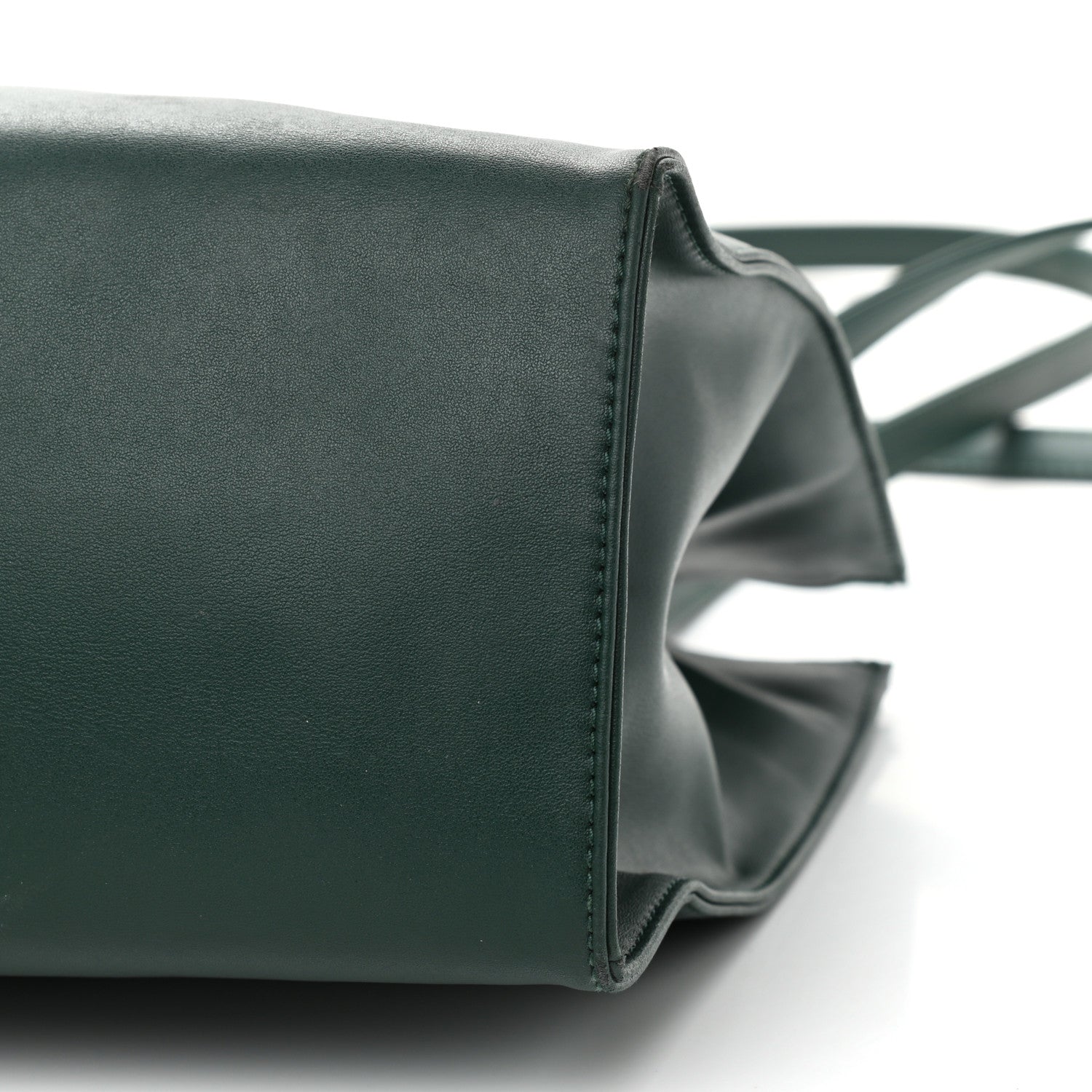 Telfar Vegan Leather Medium Shopping Bag Dark Olive 11 of 12