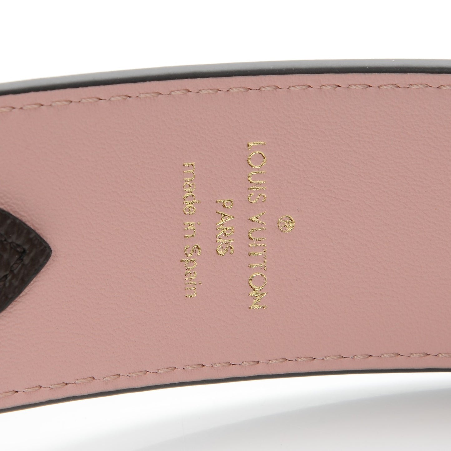 Monogram Bandouliere Shoulder Strap Rose Poudre