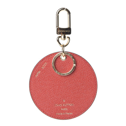 Louis Vuitton Monogram 2020 Christmas Animation Bumper Cars Bag Charm Key Ring Coquelicot 3 of 6