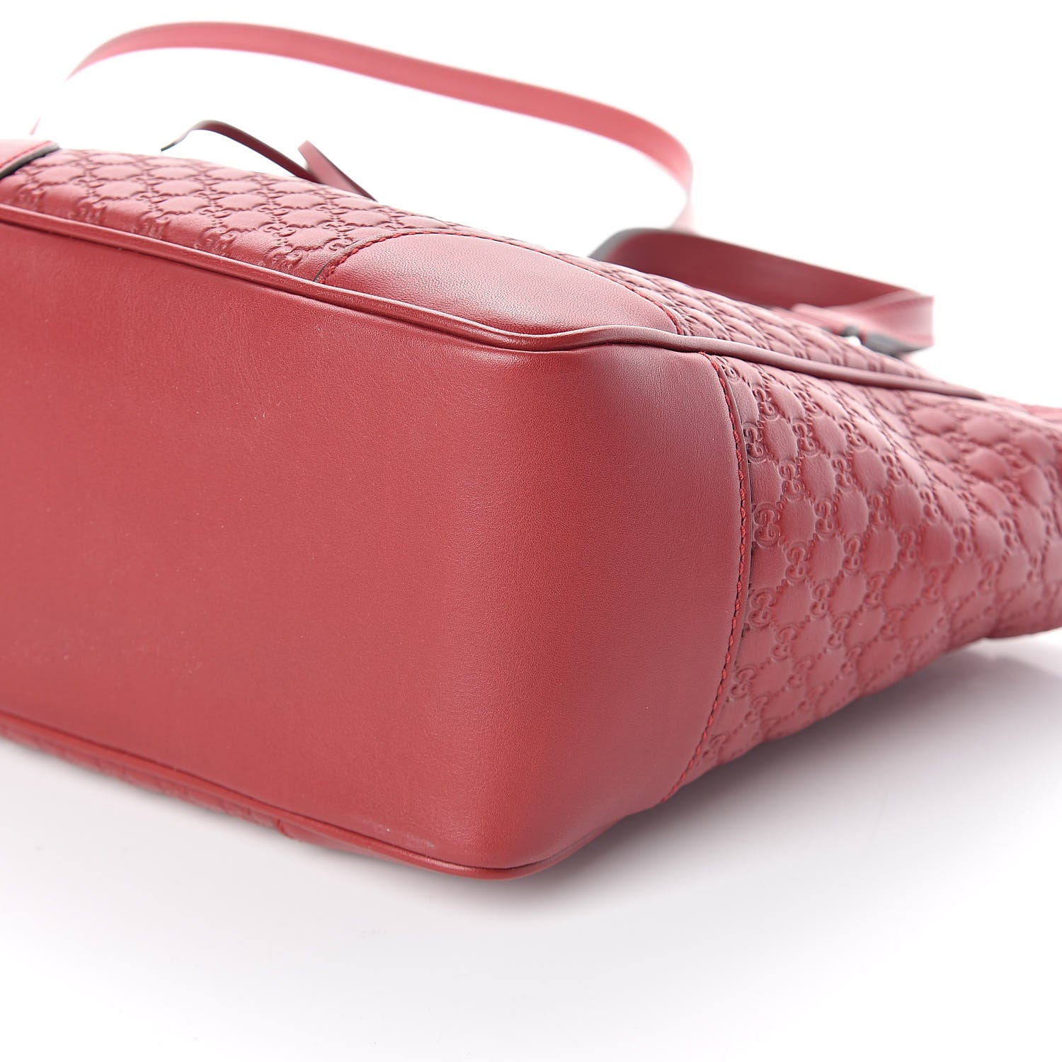 Gucci Microguccissima Small Bree Tote Red 9 of 9