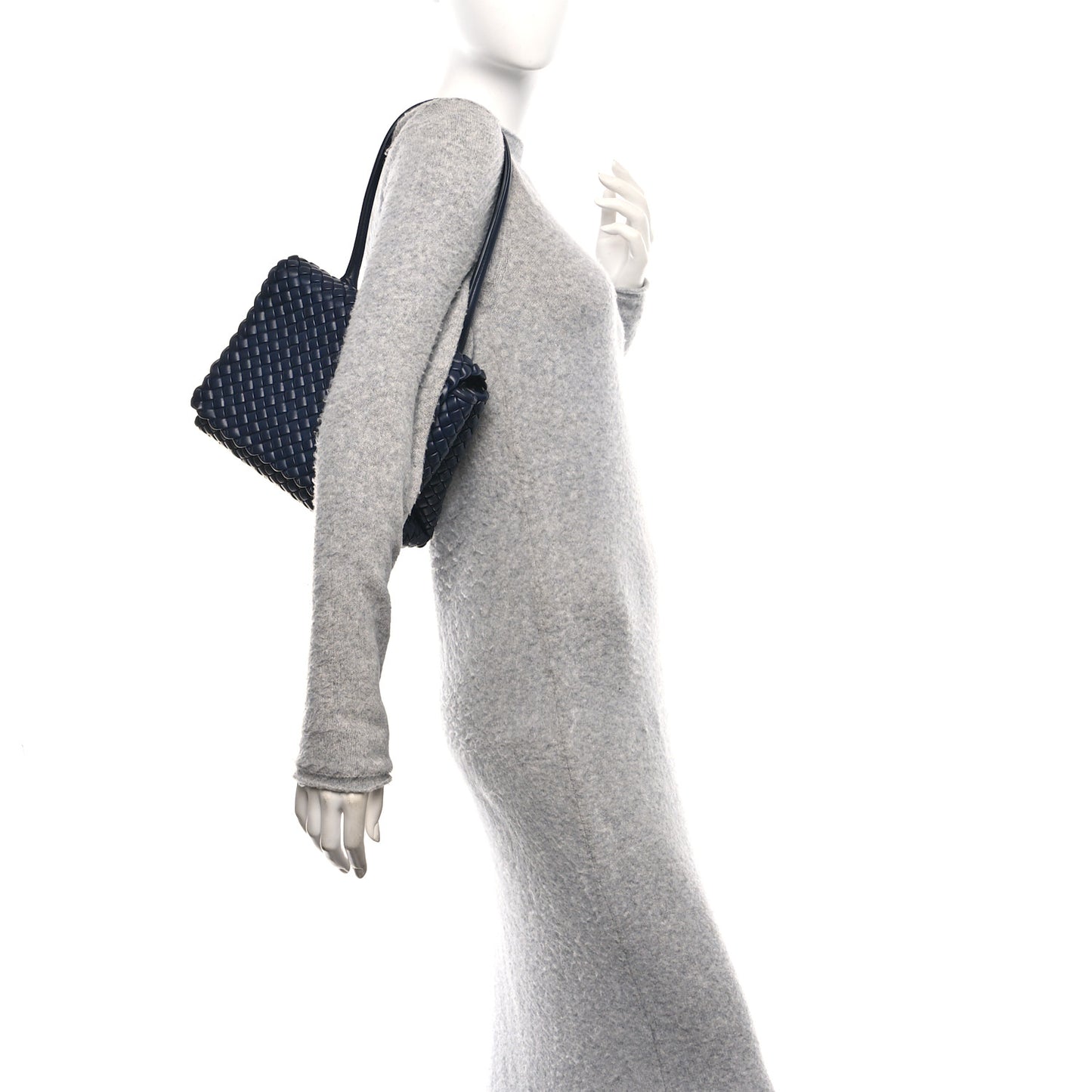 Nappa Intrecciato Patti Top Handle Bag Space