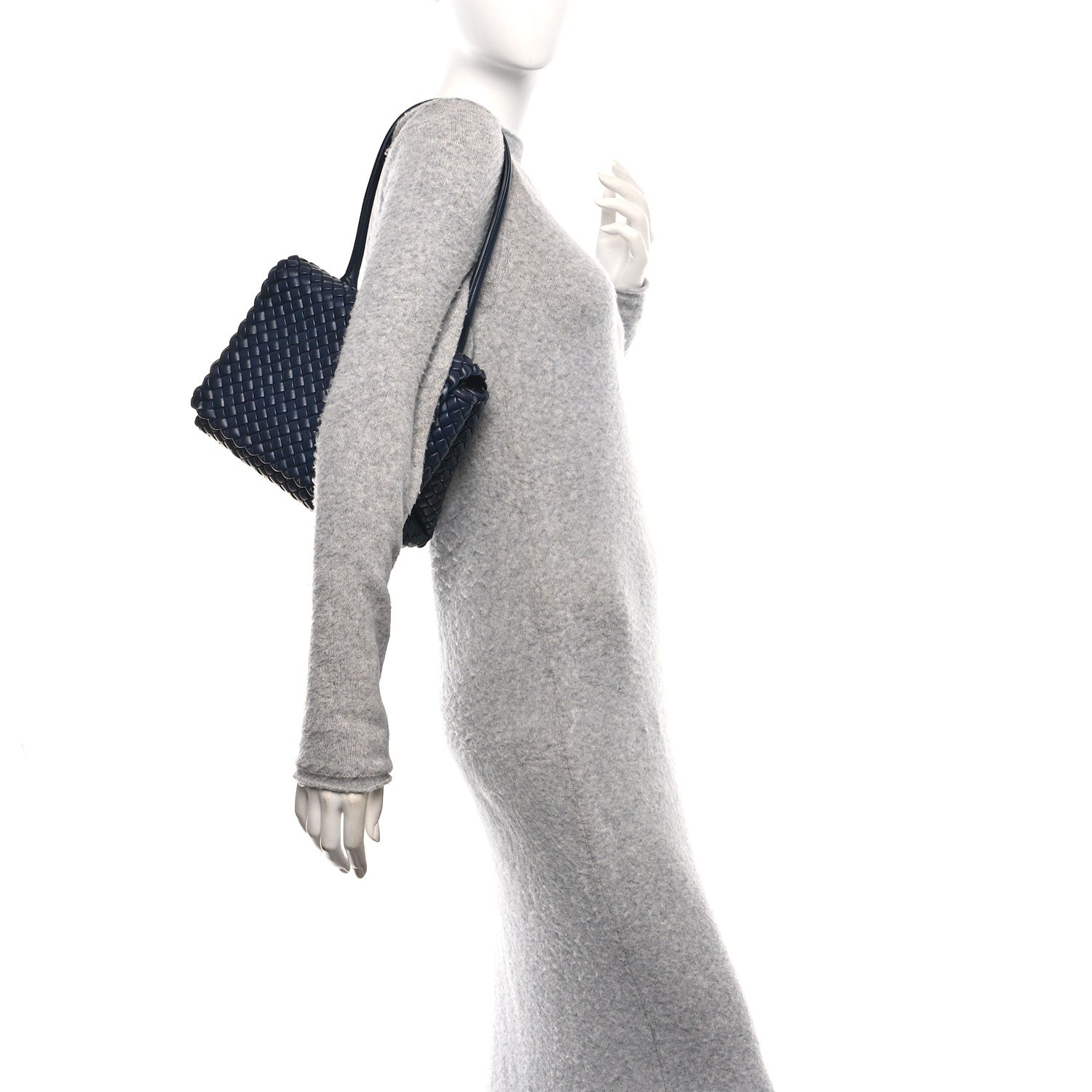 Bottega Veneta Nappa Intrecciato Patti Top Handle Bag Space 2 of 12