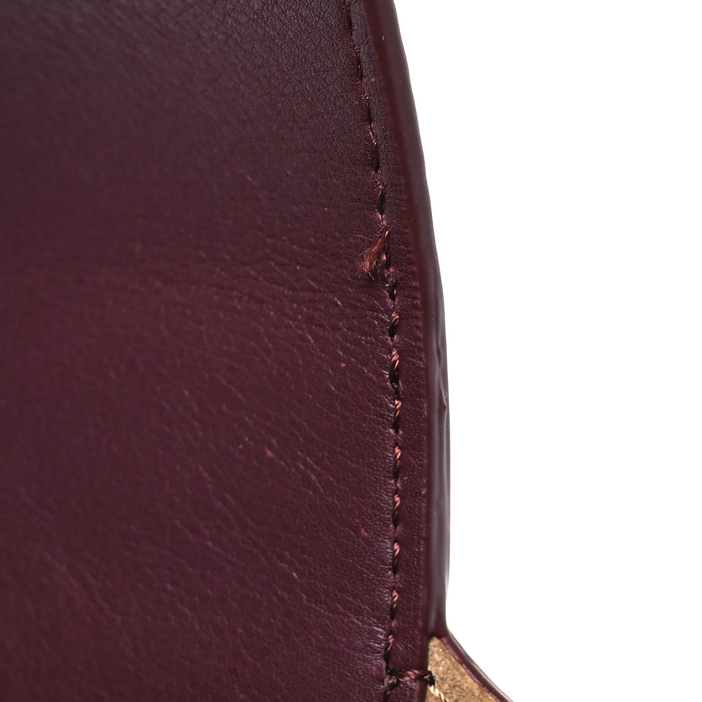 Smooth Calfskin Medium Pebble Bucket Bag Dark Burgundy