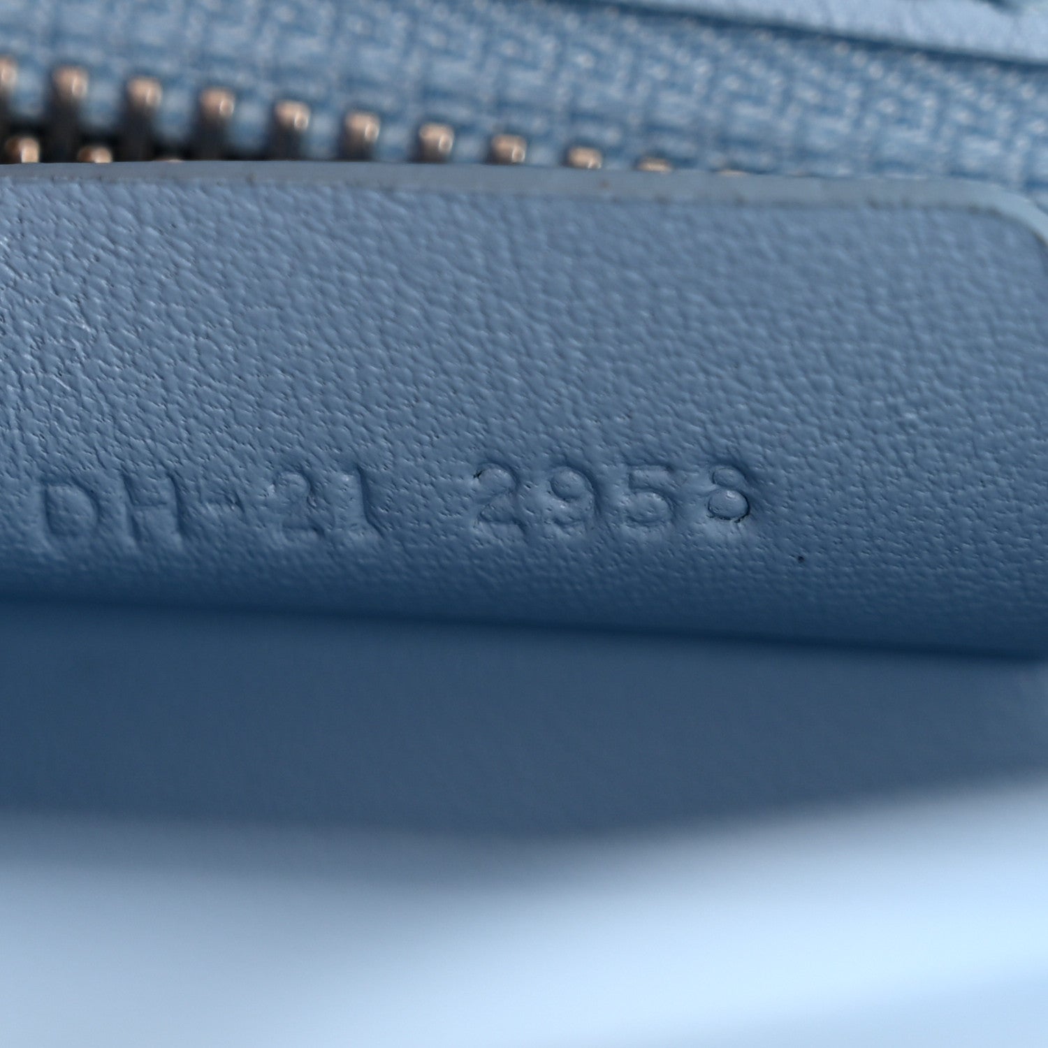 Salvatore Ferragamo Brushed Off Calfskin Mini Iconic Top Handle Bag Sky Blue 7 of 14