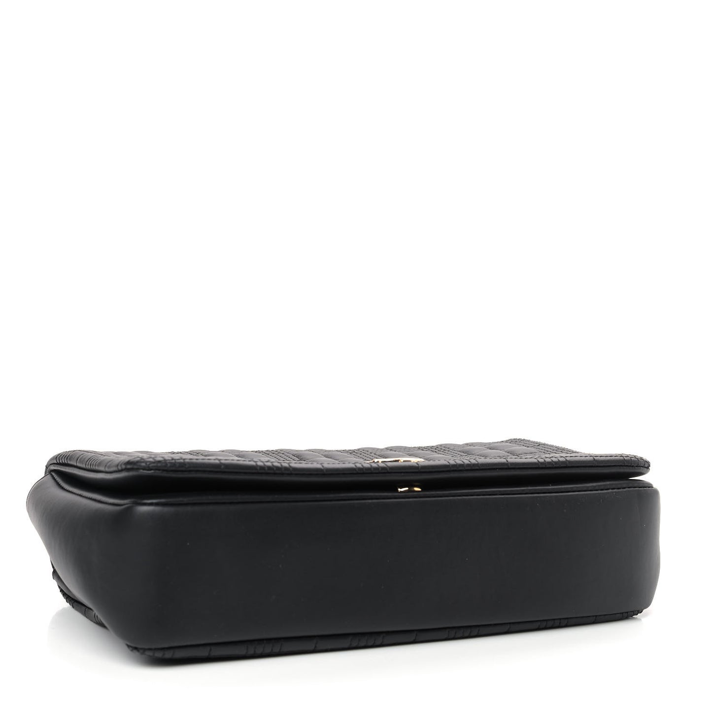 Lambskin Quilted Medium Lola Bag Black