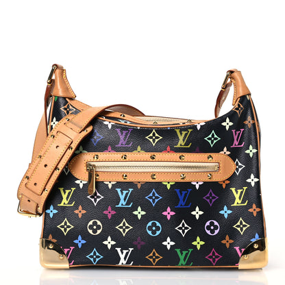 Louis Vuitton Monogram Multicolor Boulogne Black 1 of 11
