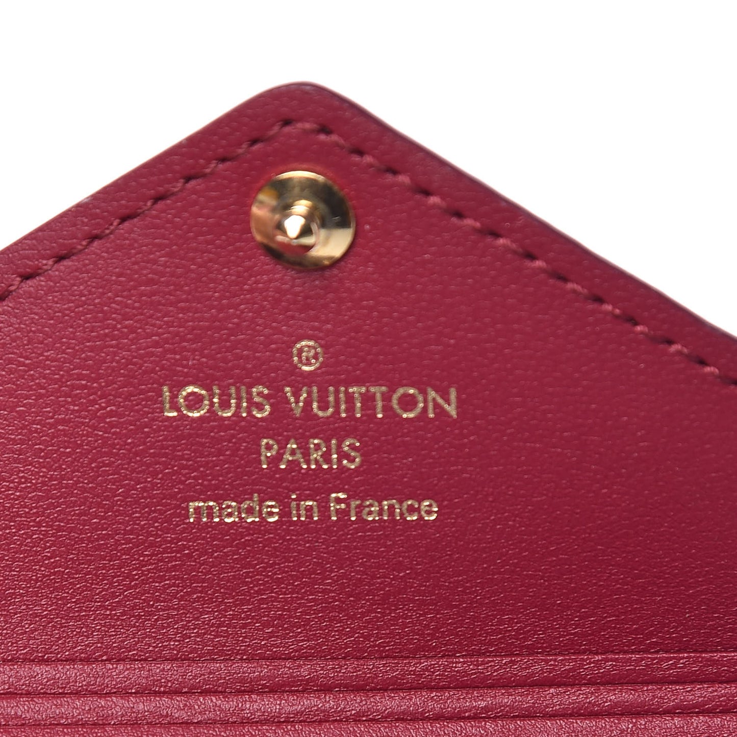 Monogram Small Kirigami Pochette Insert Fuchsia