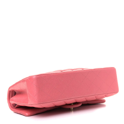 Chanel Caviar Quilted Medium Double Flap Pink 3 of 5
