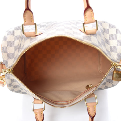 Louis Vuitton Damier Azur Speedy Bandouliere 30 5 of 10