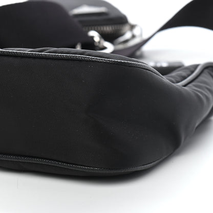 Prada Nylon Re-Edition 2005 Shoulder Bag Black 10 of 13
