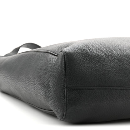The Row Grained Calfskin Blake Hobo Black 9 of 10