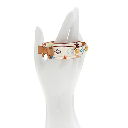 Louis Vuitton Monogram Multicolor Address Wish Bracelet White 2 of 8