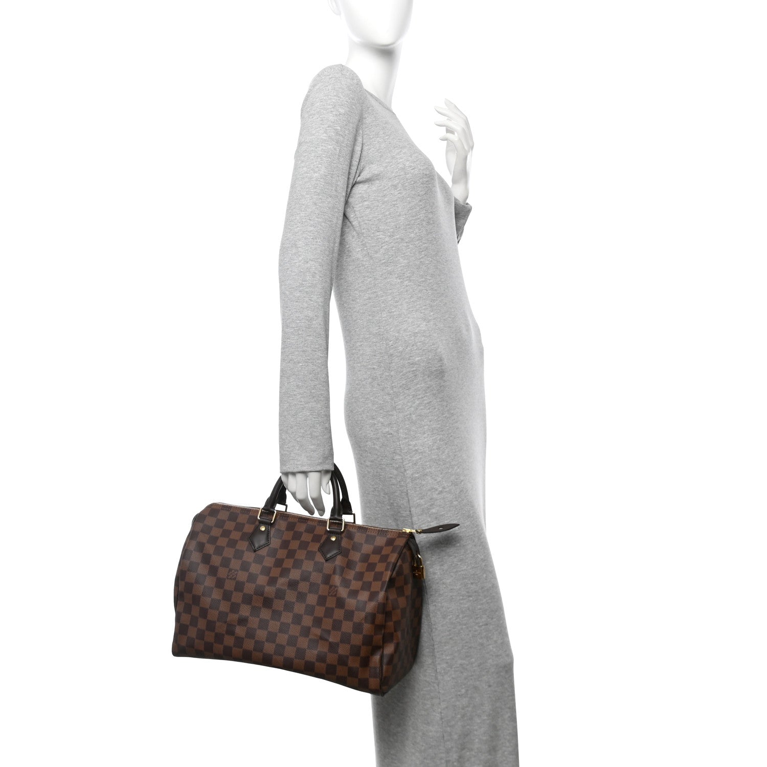 Louis Vuitton Damier Ebene Speedy 35 2 of 9