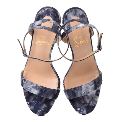 Christian Louboutin Jeans Punk Loubi Queen 120 Sandals 37.5 Multicolor 11 of 20