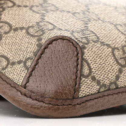 Gucci GG Supreme Monogram Neo Vintage Web Belt Bag Brown 9 of 11