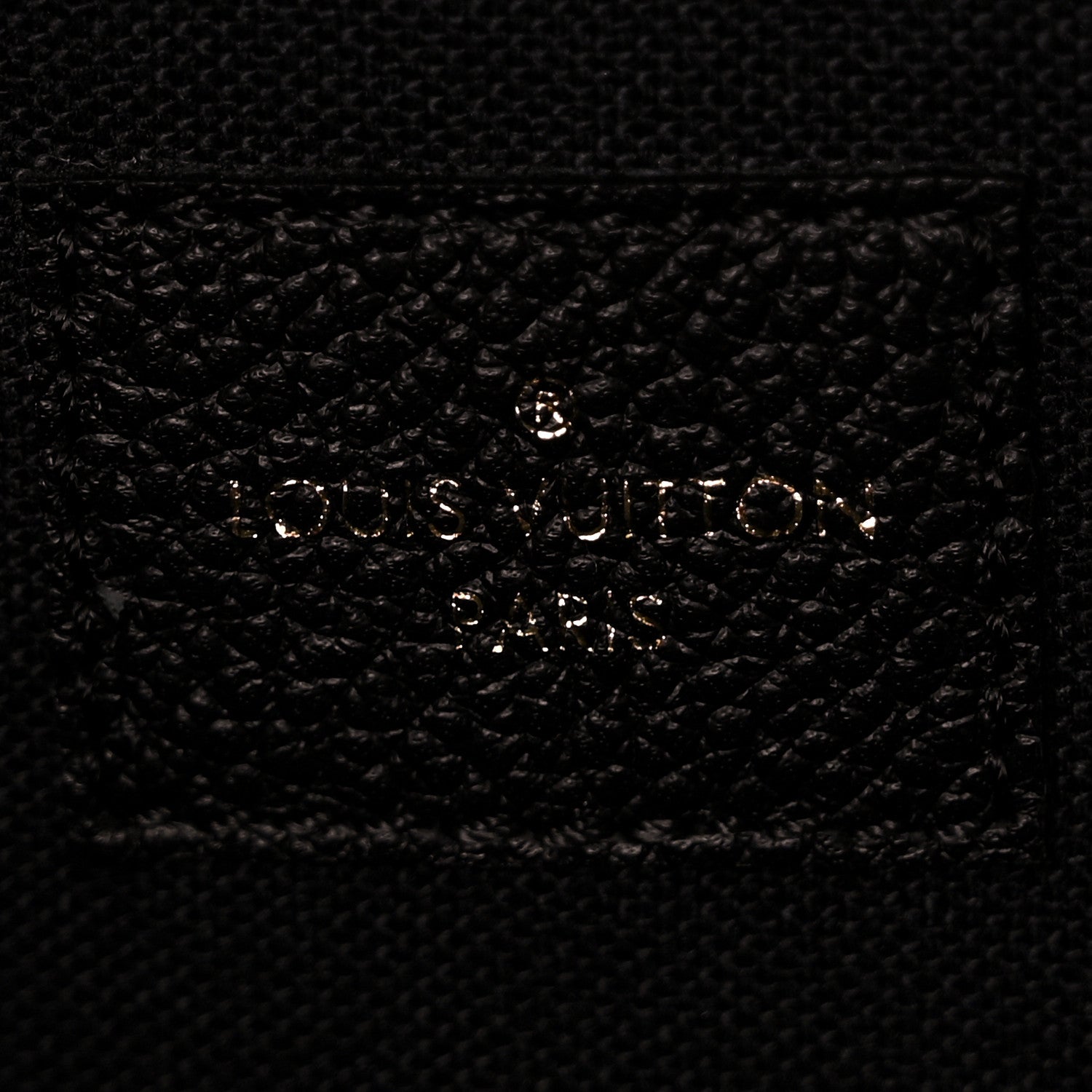 Louis Vuitton Empreinte Pochette Felicie Chain Wallet Black 8 of 11