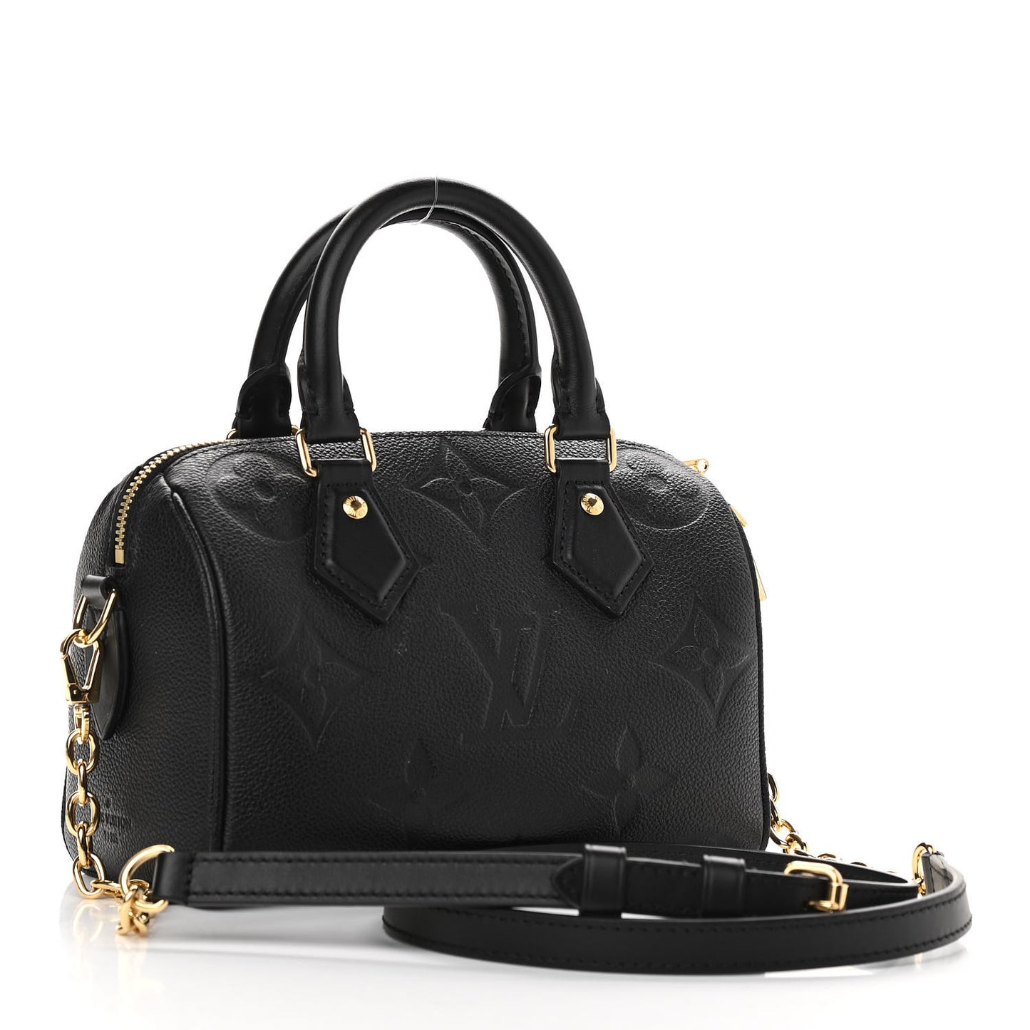 Empreinte Monogram Giant Speedy Bandouliere 20 Black