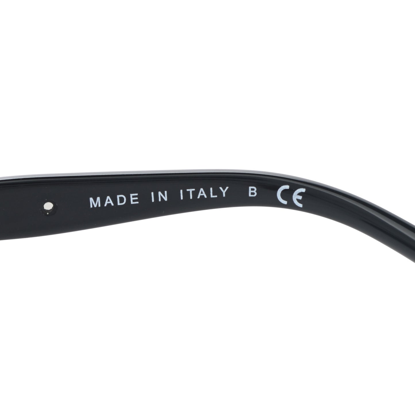 Calfskin Square Chain Sunglasses 5360-Q-A Black