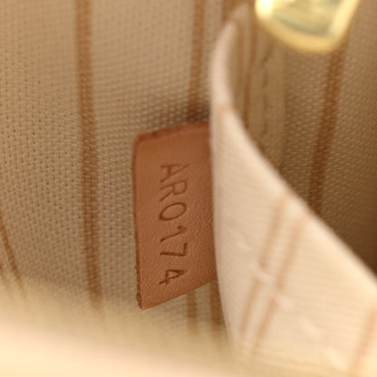 Louis Vuitton Damier Azur Neverfull PM Pochette 7 of 9