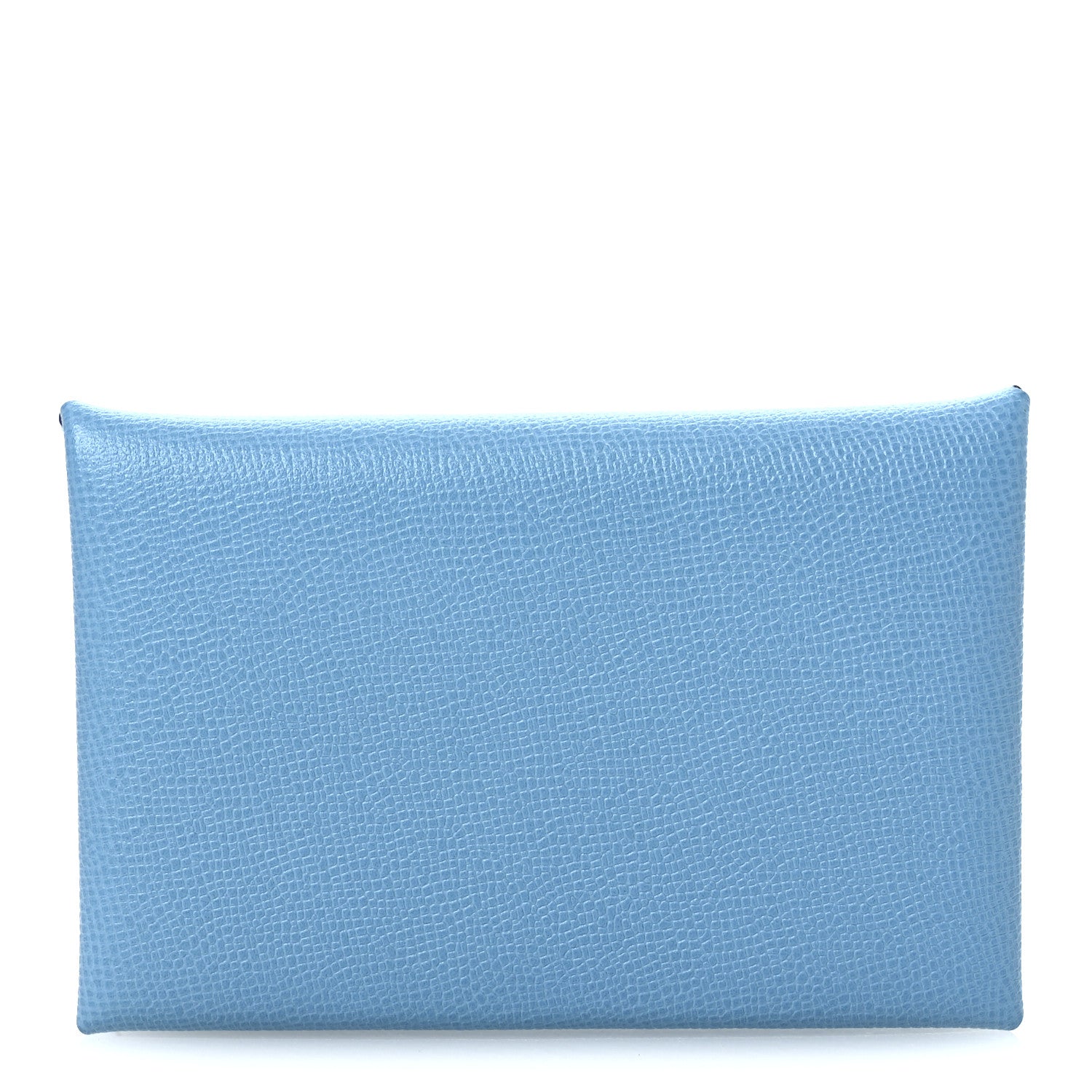Hermes Madame Calfskin Calvi Duo Card Case Bleu du Nord 1 of 9