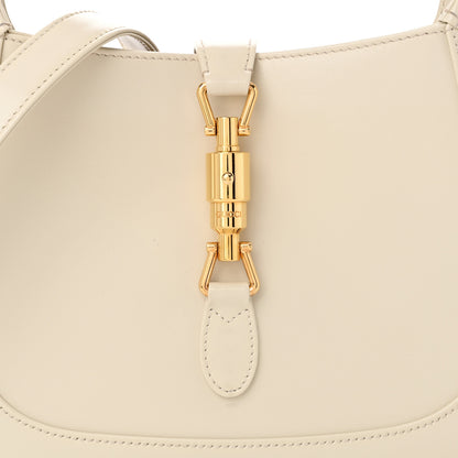 Gucci Boarded Dyana Lux Calfskin Small Jackie 1961 Hobo Mystic White 8 of 10