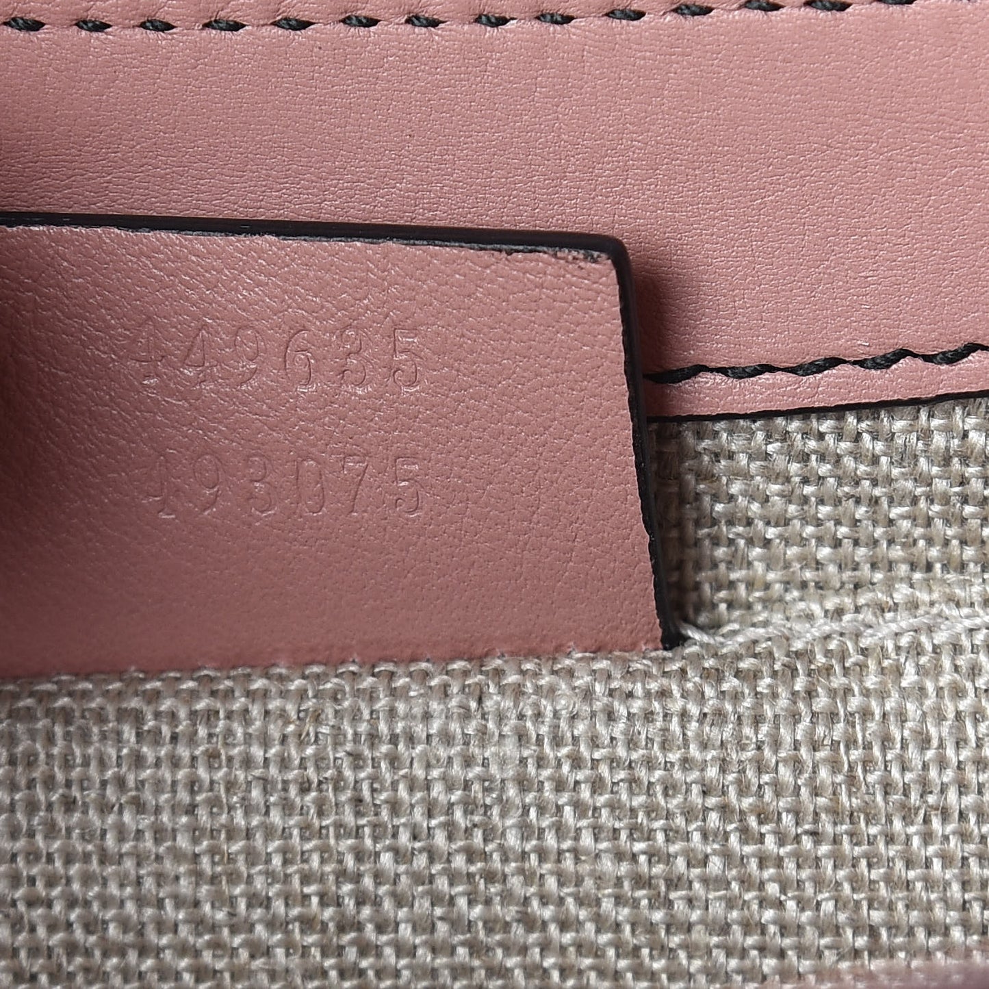 Microguccissima Medium Emily Chain Shoulder Bag Soft Pink