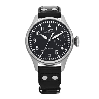 IWC Stainless Steel Calfskin 46mm Schaffhausen Pilot Automatic Watch Black IW501001 1 of 5
