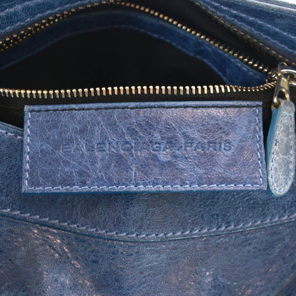 Balenciaga Chevre Giant 21 Silver Hardware City Ocean 5 of 9