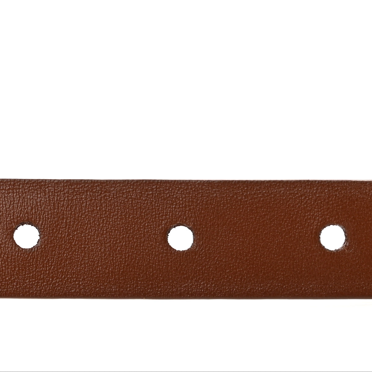 Calfskin Crocodile Embossed Monogram Buckle Belt 75 30 Vegetable Brown