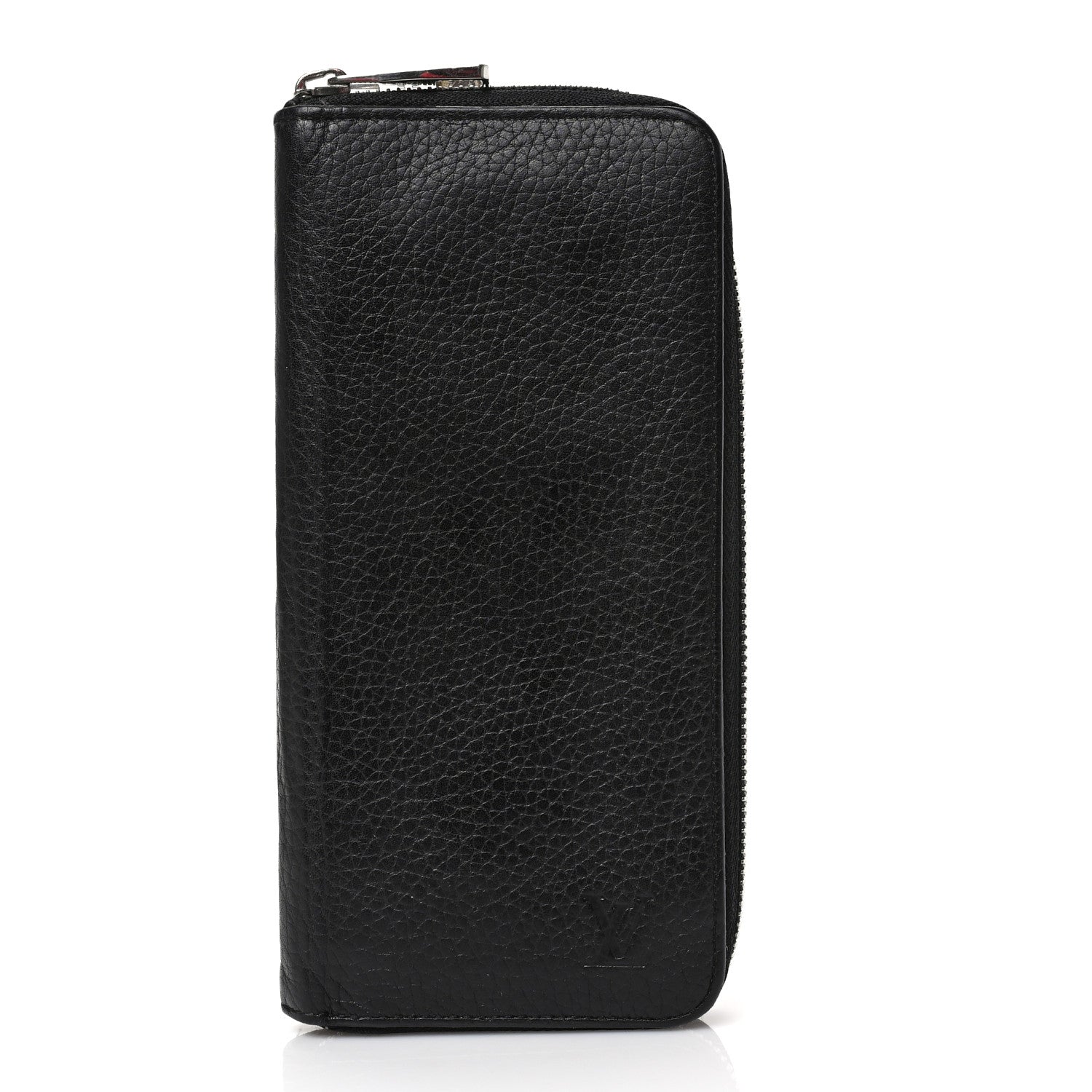 Louis Vuitton Taurillon Vertical Zippy Wallet Black 1 of 7