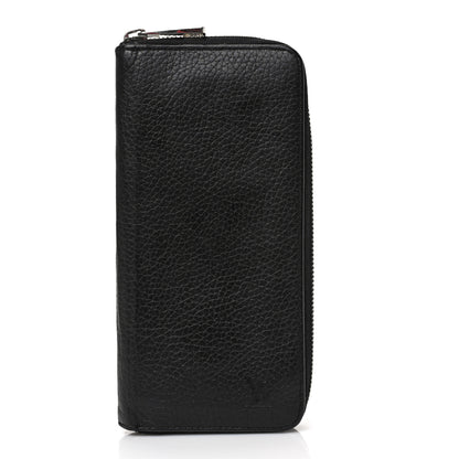 Louis Vuitton Taurillon Vertical Zippy Wallet Black 1 of 7