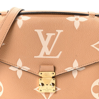 Louis Vuitton Empreinte Monogram Giant Pochette Metis Arizona Beige 7 of 9